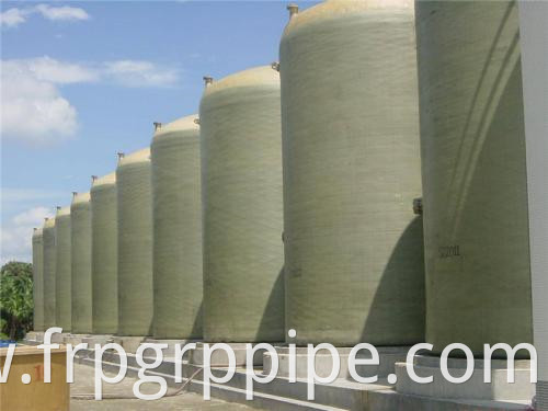 Factory Supply Frp Fiberglass Composite Vertical Storage Tank Frp Vessel3